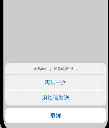 水满乡apple维修iPhone上无法正常发送iMessage信息