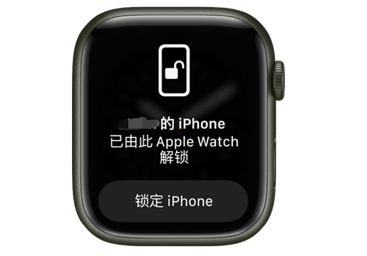 水满乡苹果手机维修分享用 AppleWatch 解锁配备面容 ID 的 iPhone方法 